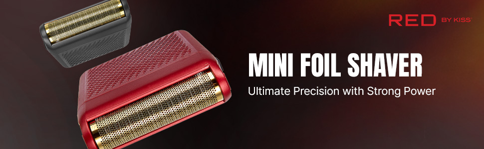 Mini Foil Shaver Ultimate Precision with Strong Power