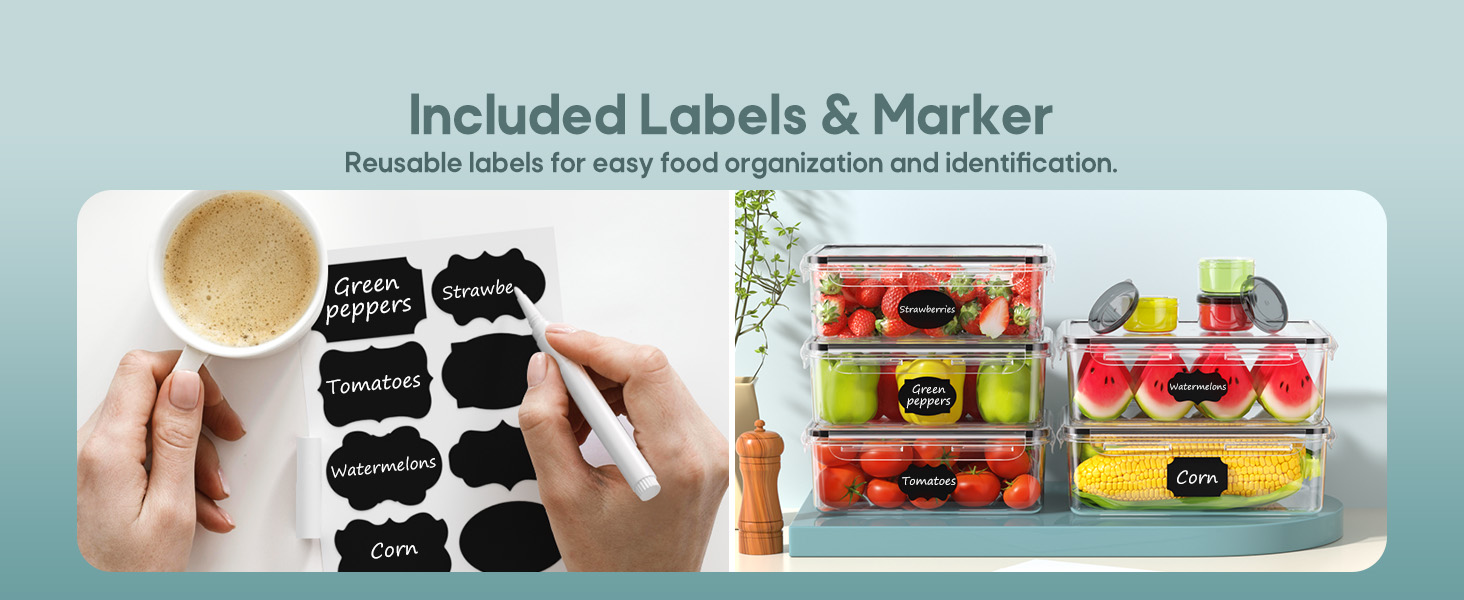 Food Storage Containers with Lids