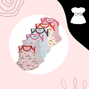 baby girl dress for 0-3 months frock combo pack