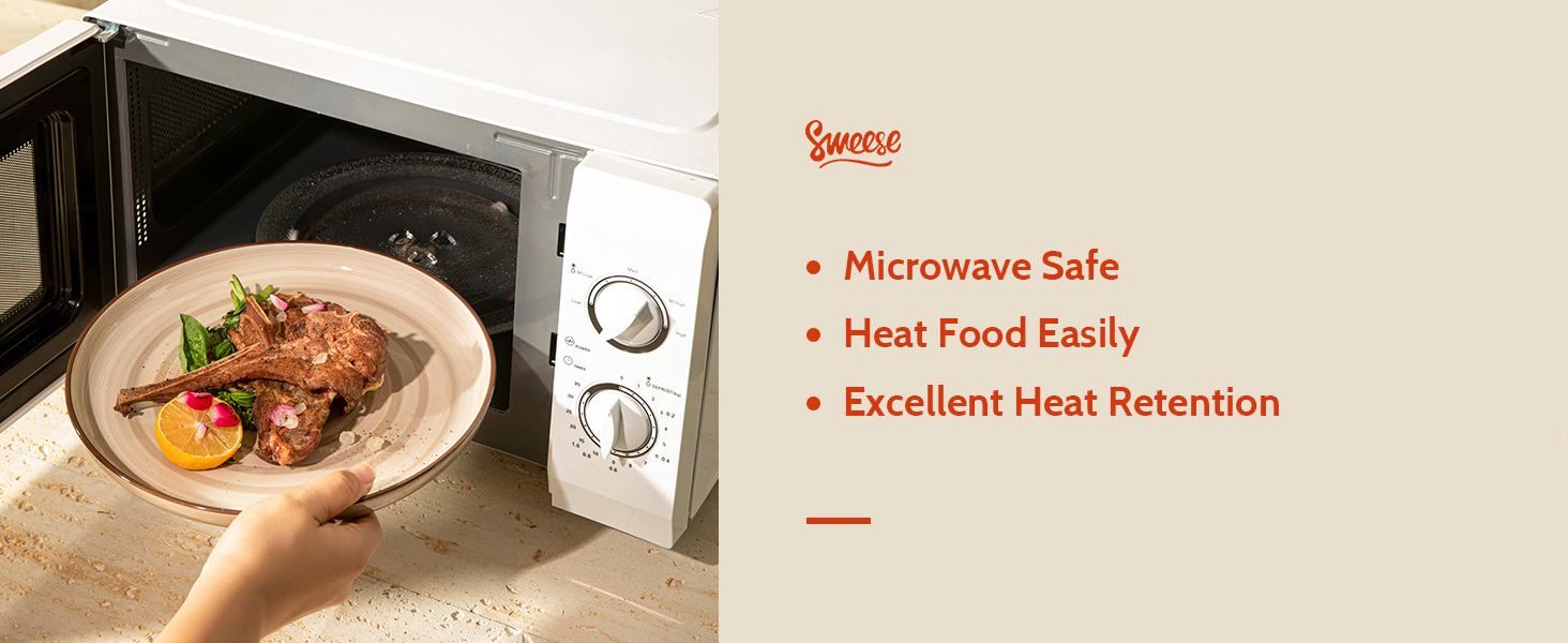 microwavable plates and bowls