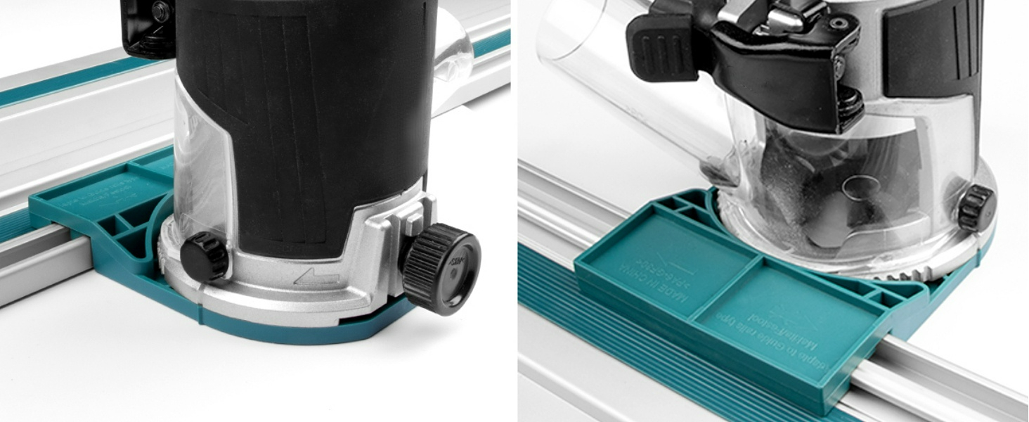 Black Router Adapter for Makita 18V RT0701C XTR01Z DRT50 RT0700C