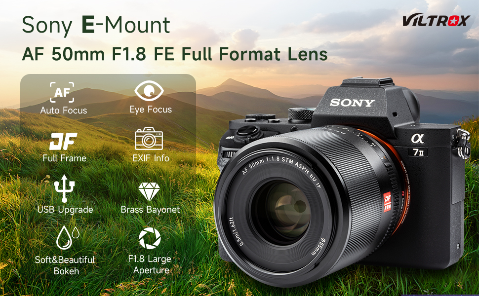 Tam Çerçeve Lens Otomatik Odaklama lensi