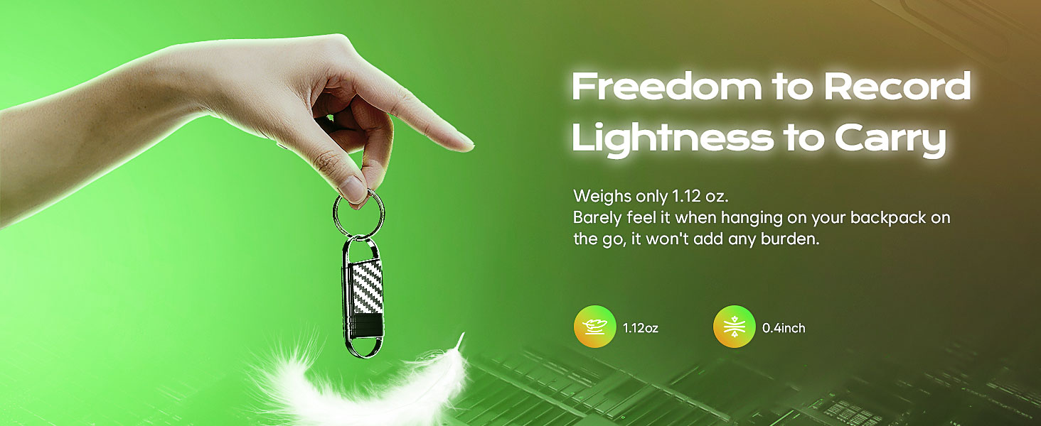 64GB 4800 Hours Voice Activated Recorder