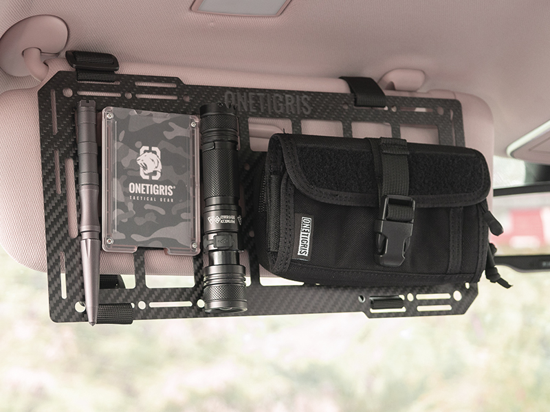 Car Visor Organizer Tactical Fiberglass Sun