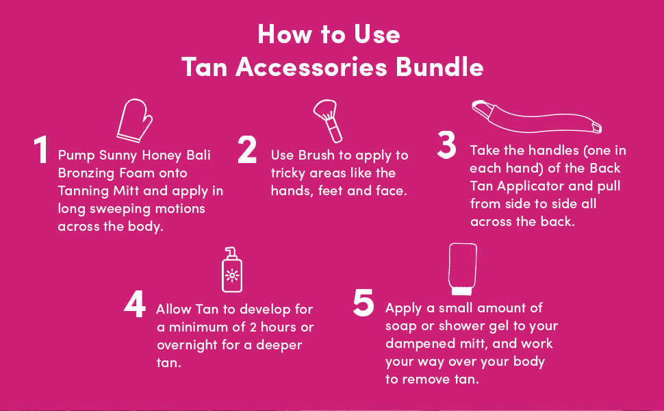 Coco & Eve Self Tanning Applicators for Flawless Streak