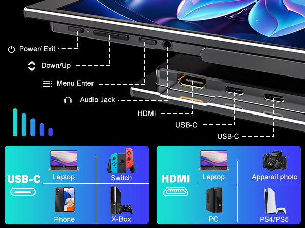 Portable Gaming Monitor