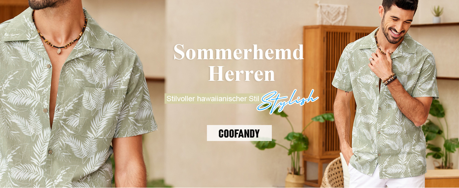 hawaiihemd herren kurzarm