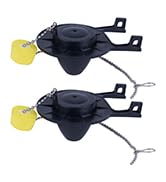 2 Pack 2-Inch Toilet Flapper Replacement Compatible with American Standard 7381129-200.0070A Univ...