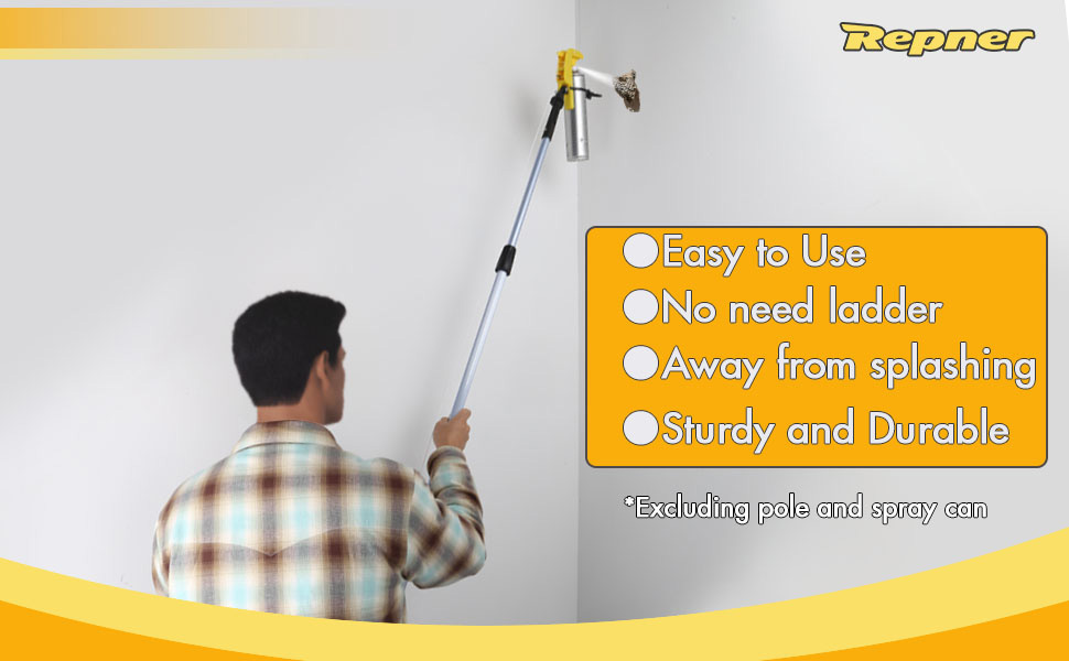 Spray Can Extension, Adjustable Spray Paint Extension Pole