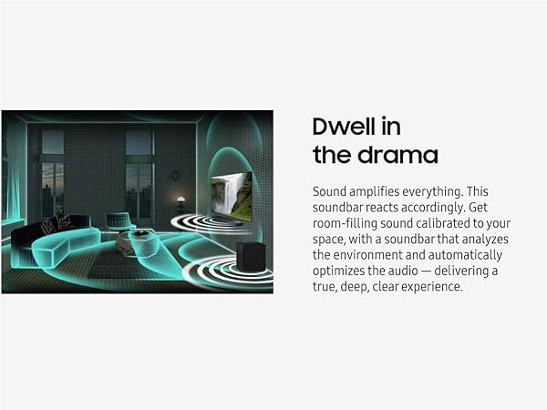 Samsung Q Series 9.1.2 ch. Wireless Dolby ATMOS Soundbar Rear Speaker