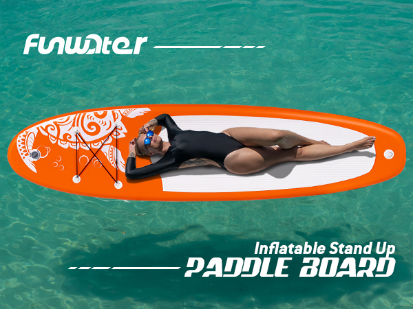 FunWater SUPボード サップ　インフレータブル　スタンド　セット Amazon | FunWater（ファンウォーター）インフレータブルSUP
