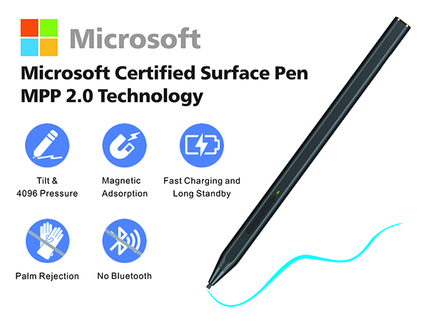 Surfaceタッチペン Amazon.com: Stylus Pen for Microsoft Surface,with 4096
