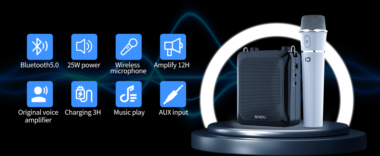 speaker with microphone