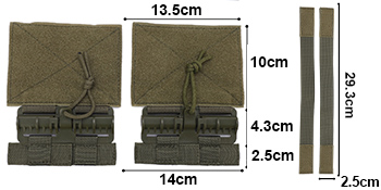 Zubehör für Schultergurtschnallen