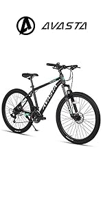 Amazon | 【AVASTA】AV300マウンテンバイク 26インチMTB 通勤