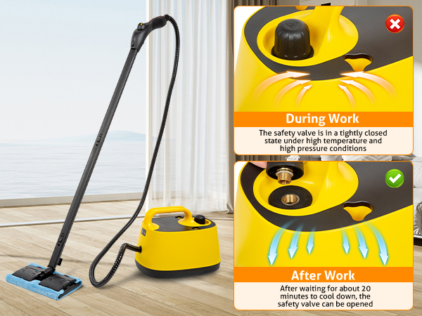 Multifountinal steam cleaner