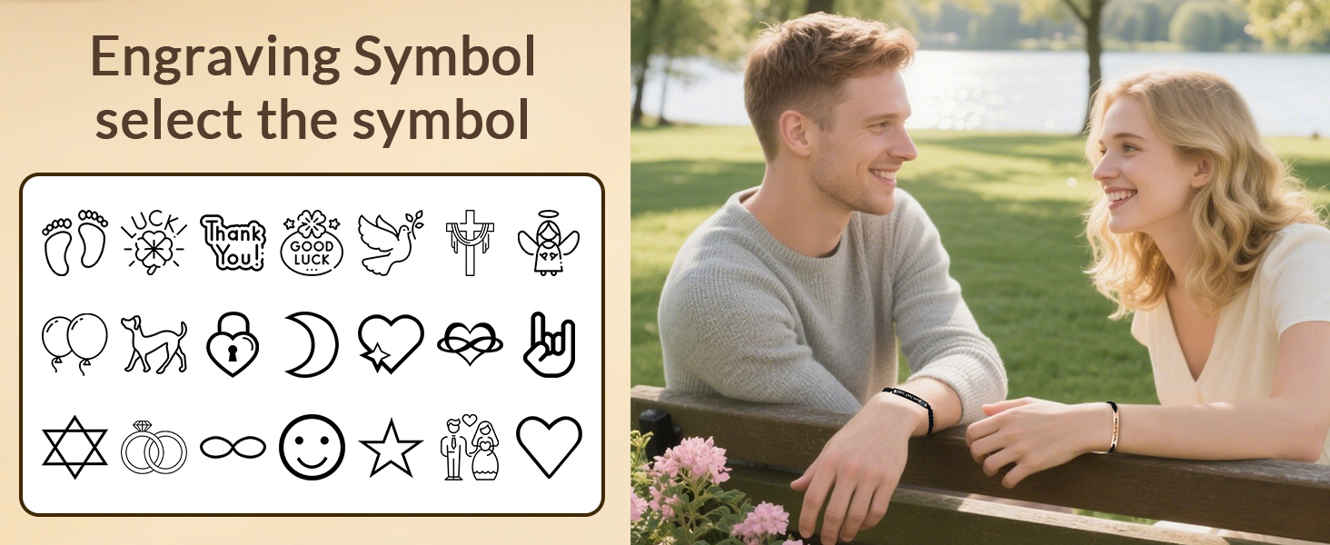 custom　name bracelet