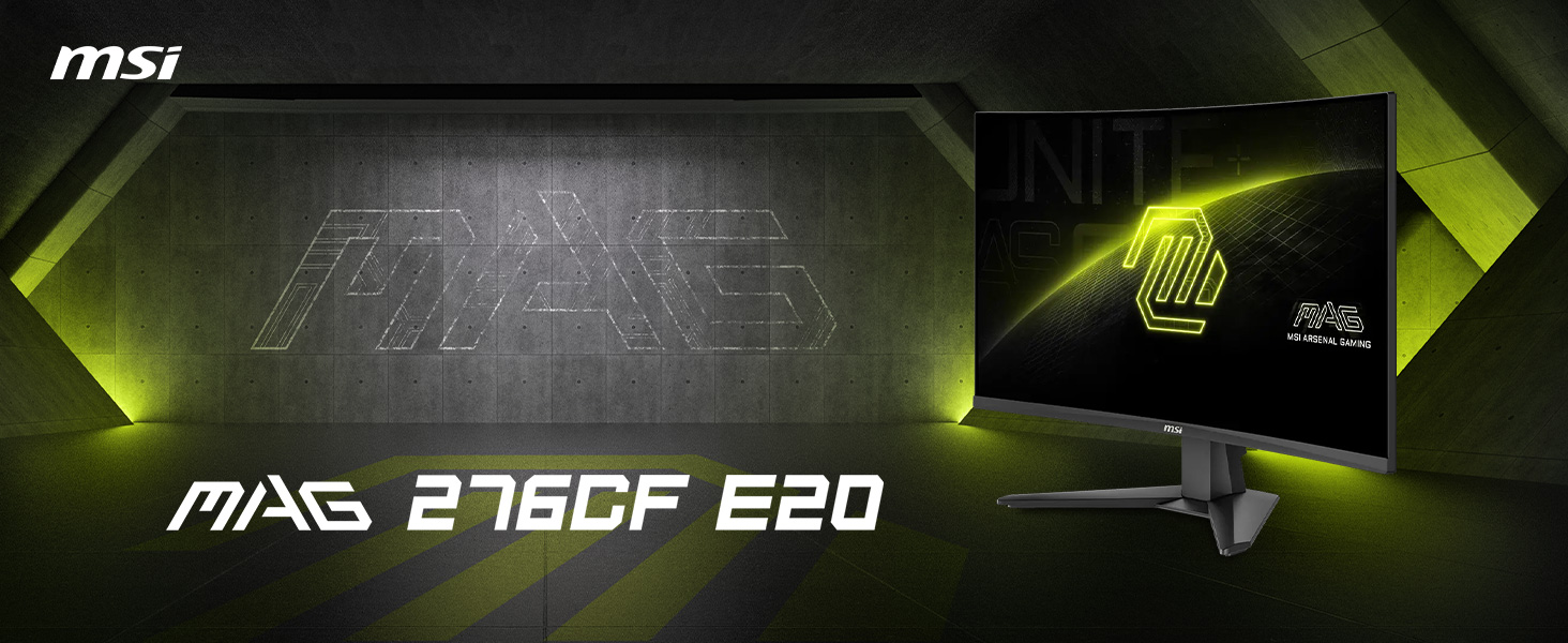 MAG 276CF E20 Curved Gaming Monitor