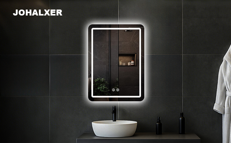 LED bathroom mirror