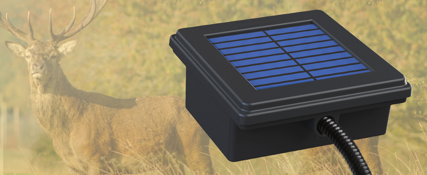 6V Deer Feeder Solar Panel for game feeders outdoor hunting feeding solar panel for feeder