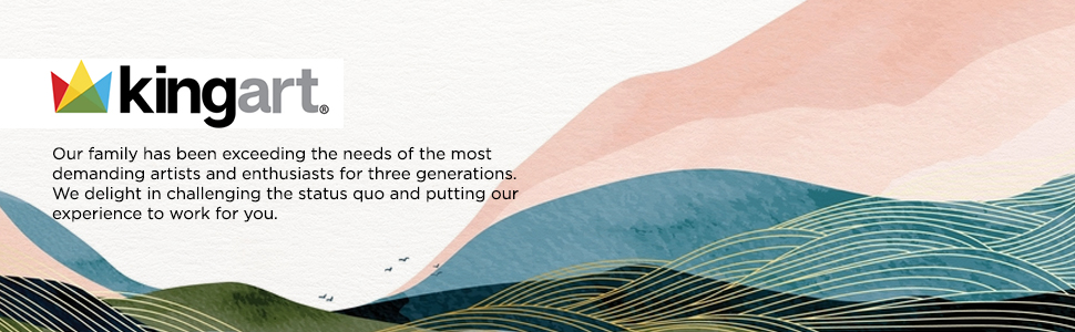 KINGART Stretched Canvas 24 x 36"