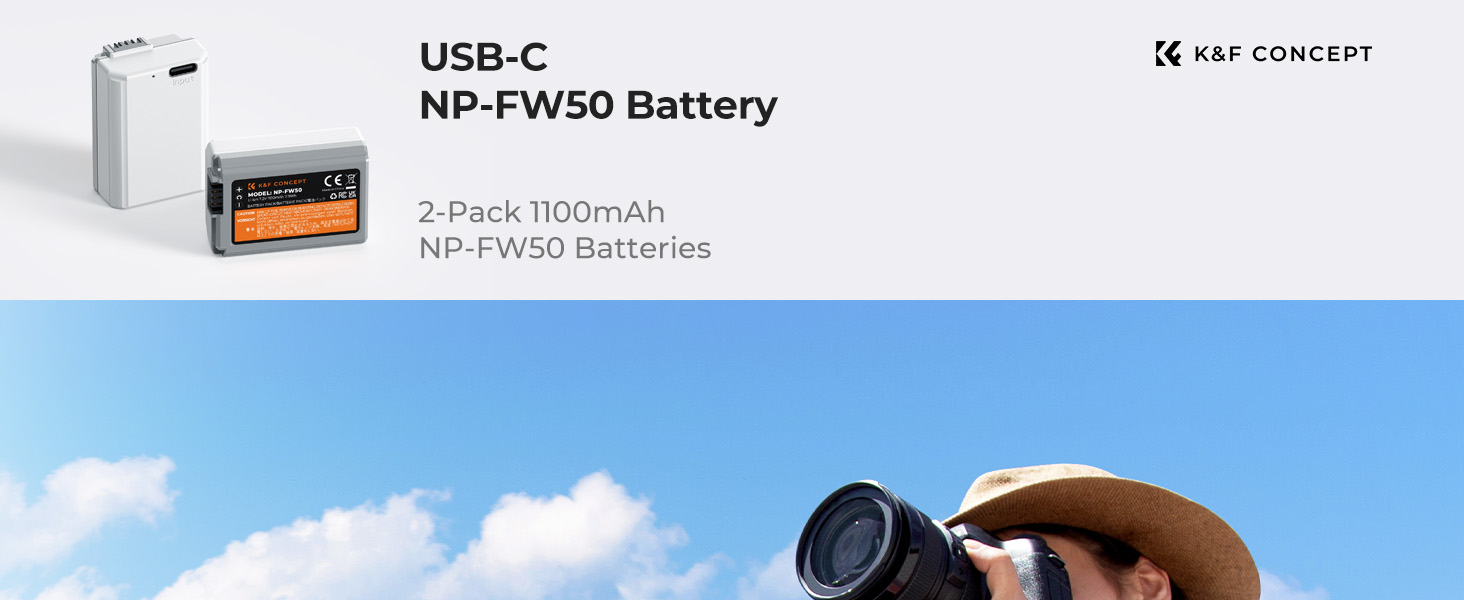 NP-fw50 type C battery