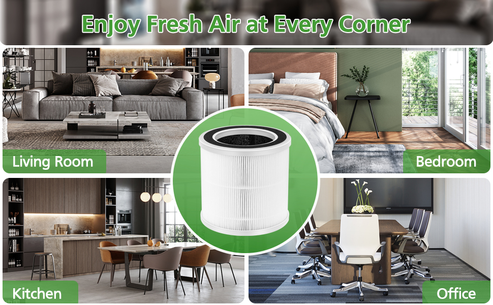 WILERDA Hepa Replacement Filters Compatible with Proton