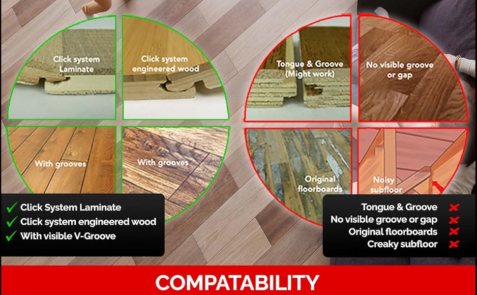 Stop Creak Lubricant for Squeaky Click System Wood and Laminate Floors