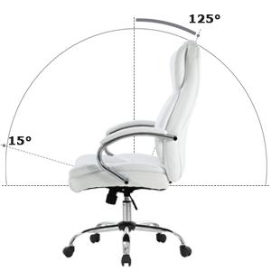 High Back PU Leather