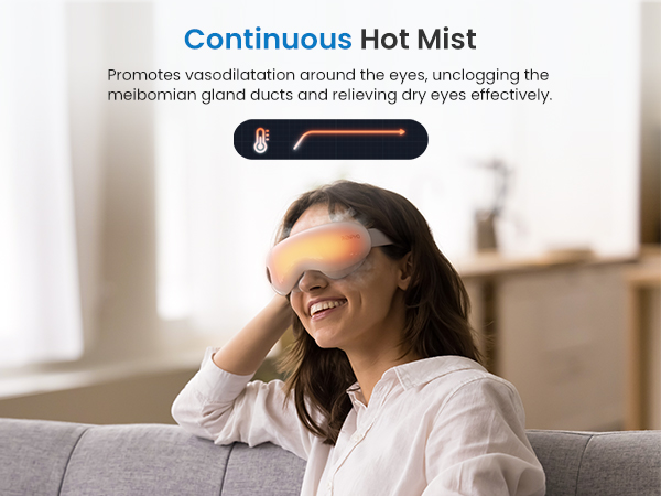 Electric steam eye mask