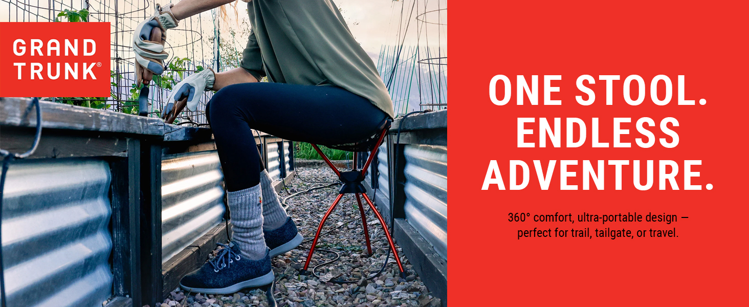 camp stool portable folding travel compact lightweight chair hiking backpacking outdoor seat durable