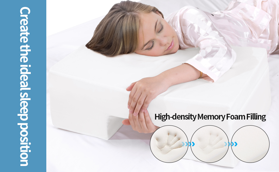 HOMBYS Side Sleeper Pillow with Arm Hole, Super Firm Support for No Arm Pressure, Neck & Shoulder Pain Relief, Suitab 7f93da16 787c 4df2 Ad57 834bc0938d09. CR0,0,970,600 PT0 SX970 V1