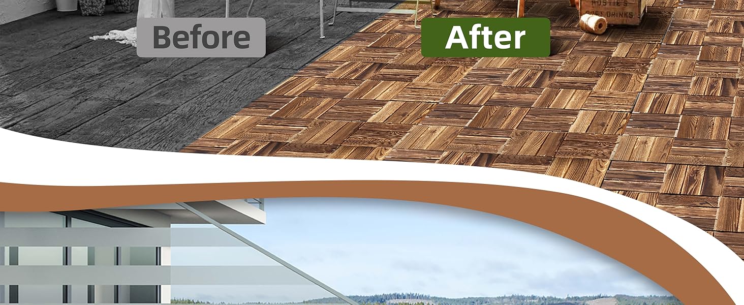 Interlocking Deck Tiles