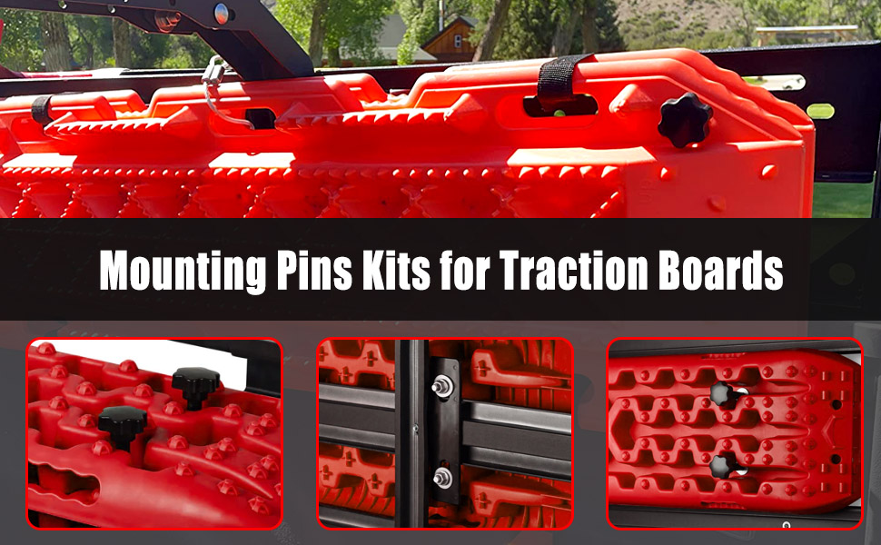 Mounting Pins Kits for Traction Boards, Adjustable Support