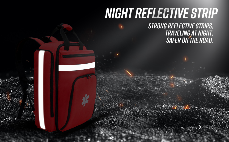 MYDAYS OUTDOOR First Aid Backpack Empty,First Aid Medical