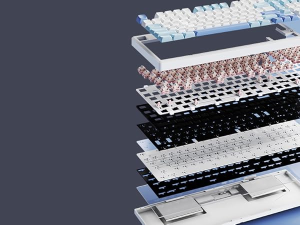 Galaxy100 wireless gaming keyboard