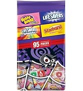 Wrigley's STARBURST, LIFE SAVERS, HUBBA BUBBA & LIFE SAVERS Gummies Halloween Candy Assortment, 9...