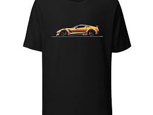 Man  WouldTシャツ （肖像Ver.） Amazon.com: Joe Blow Men's Corvette C7 Z06 Track Meets