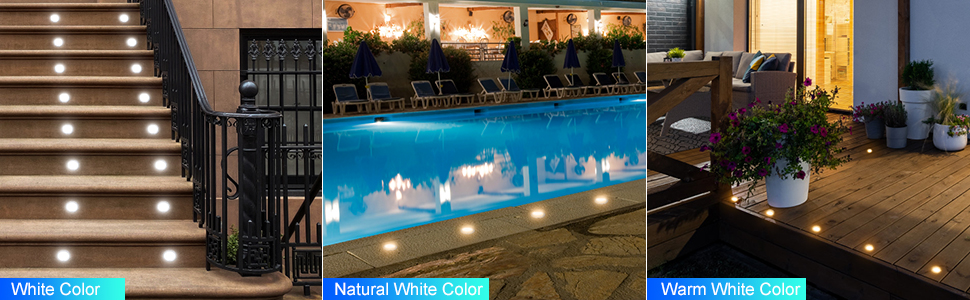 deck stair lights