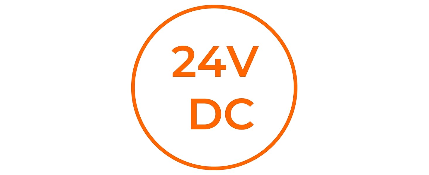 24V LED strip light with uniform and even Light Output, Minimal Heat when running at full brightness