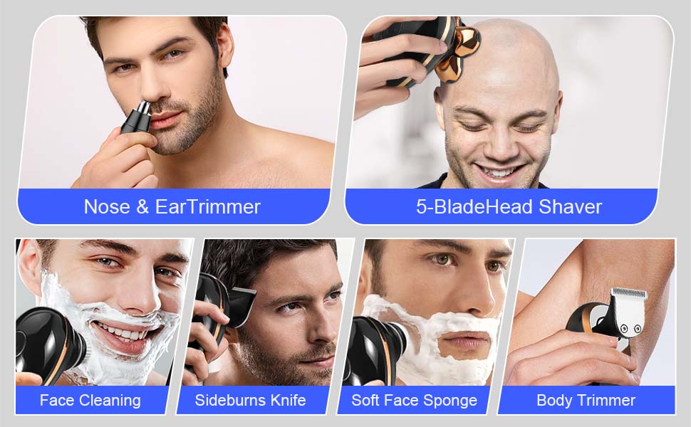 Rechargeable Portable Shavers