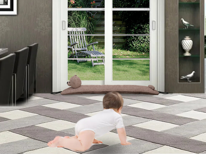 Marwood Under Door Draft Stopper Decorative Wind Stopper 30