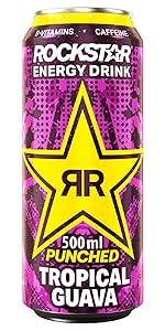 Rockstar Punched Tropical Guava Energy Drink