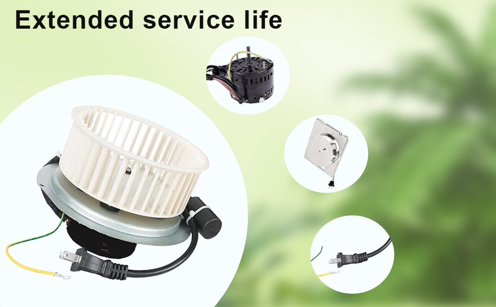 0695B000 Motor Assembly for Nutone,QT80B, QT80N, QT80NB, QT80, QT80B