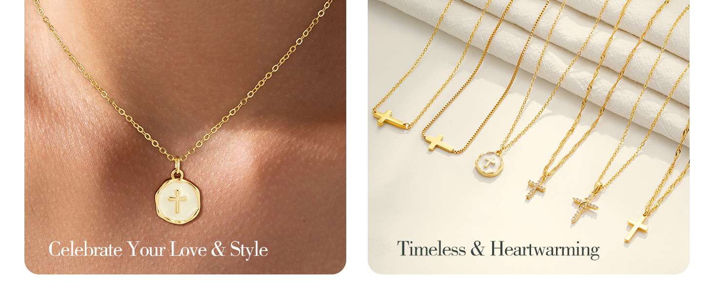 cross necklace for women