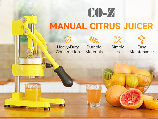 Amazon.com: CO-Z Manual Citrus Juicer - Professional Orange