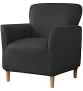 Elehealthy Stretch Chair Covers Banquet Armchair Slipcovers Luxury Velvet Armchair Sofa Covers Ch...