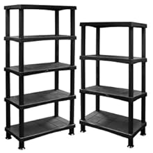 Storage Shelving Unit 4 Tier & 5 Tier Racking