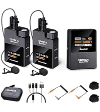 その他 Comica BoomX-D2 Amazon.com: COMICA BoomX-D2 PRO Wireless Lavalier Microphone