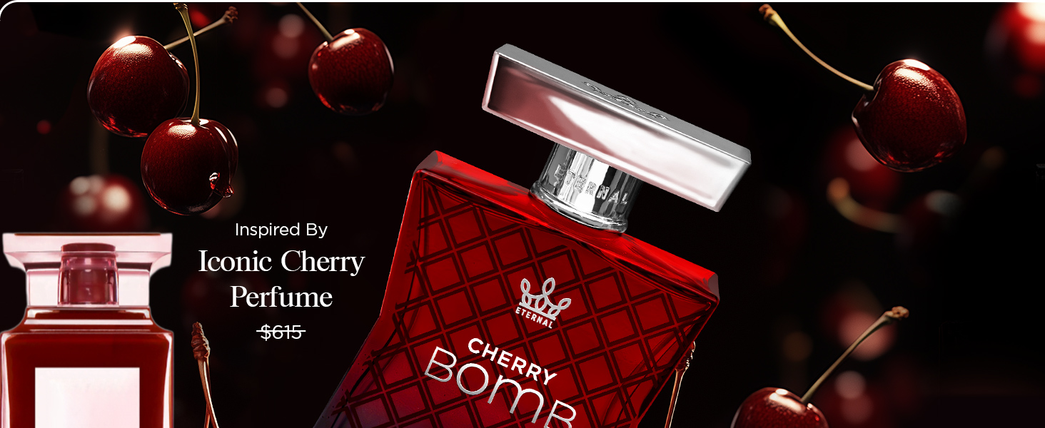 Eternal Cherry Bomb Lost Cherry Floral Amber Fresh Gourmand Fragrance For Men and Women